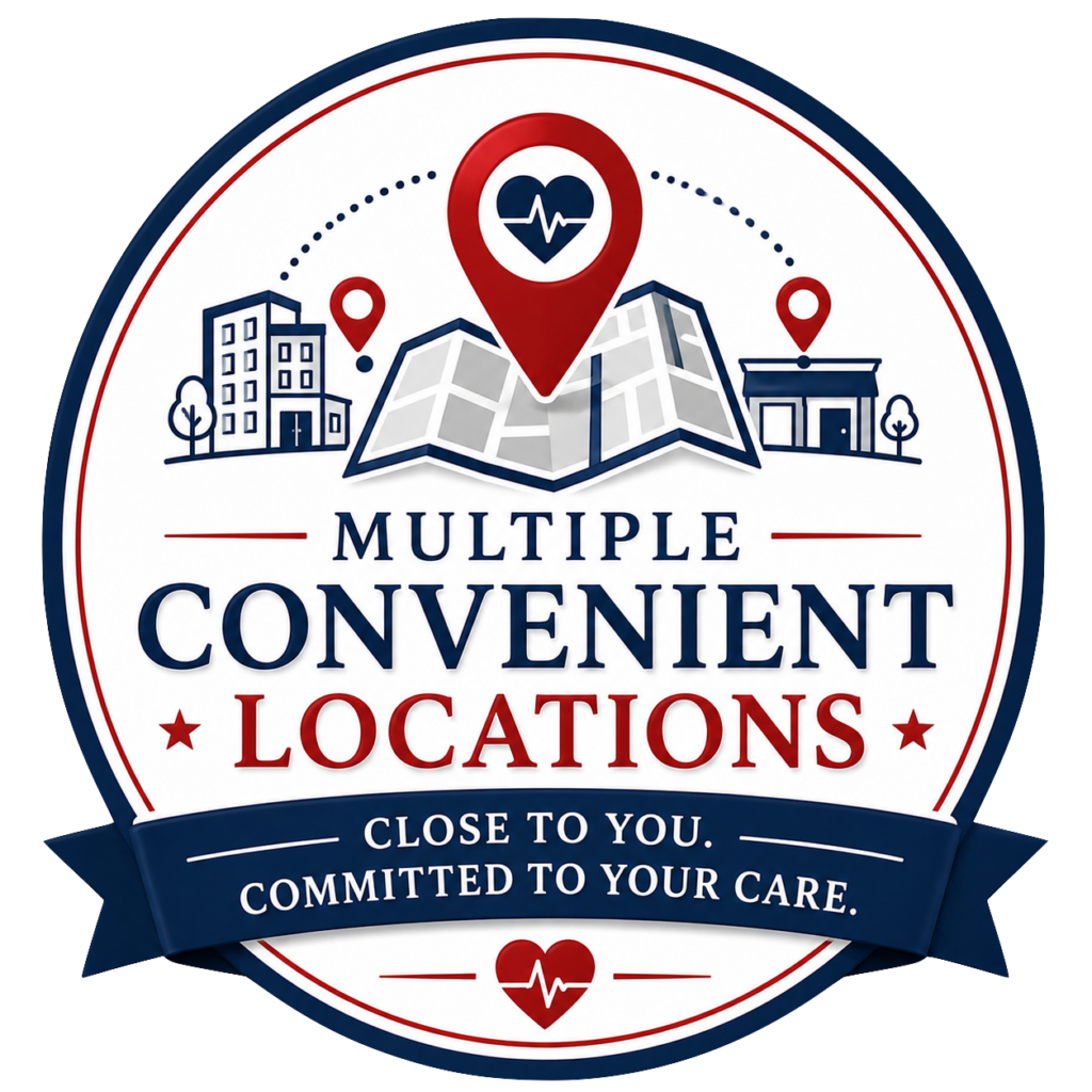 convient locations